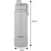 Klausberg Doppelwandiger Thermobecher, 720ml, beige