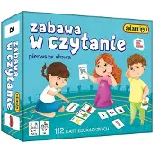 Brak danych Zabawa w czytanie Pierwsze słowa