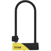 Auvray Fahrradschloss u Fahrrad mit Halterung Sicherheitsstufe 5-10 Titan