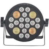 Light4me MULTIPAR 416 RGB-UV+WW/CW reflektor sceni