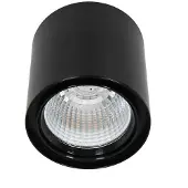 ITALUX Aufbauspot LED-Leuchte 40W Luna Schwarz 3800LM WG-706R/BK-WW/70