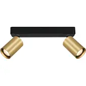ITALUX Strahlerlampe NESTO SPL-23436-2-BK-GD