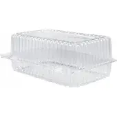 RAVI Einweg-Kuchenbehälter aus transparentem Material, 900 ml