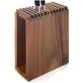 Ultra clean touch Messerständer aus Holz mit Fächern