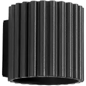 Sollux Wandleuchte AURA schwarz G9 1xG9 10W Aluminium 10x12x10cm