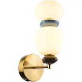 ITALUX Wandleuchte Evans LED Gold, 12W, Modern Design