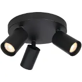 ITALUX Strahlerlampe NESTO SPL-23436-3R-BK