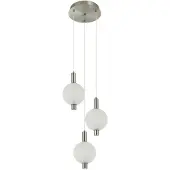 ITALUX Lenti LED Hängeleuchte Schwarz Gold 18W