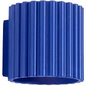 Sollux Wandleuchte AURA ultramarin G9 1xG9 10W Aluminium 10x12x10cm