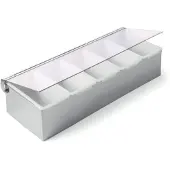 Bar up Garniturehalter 5 Behälter Aus Edelstahl Hdpe