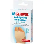 Eduard Gerlach Gehwol Vorfußpolster mit Bandage Links Gross 1 ST