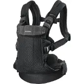BabyBjörn Babytrage Harmony 3D Mesh inkl. Überzug, Schwarz