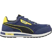 Puma Sicherheitsschuh Rider blue low SB nach EN ISO 20345:2022 SB E PS FO HRO SR Größe 38