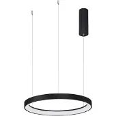 Lyora PERTINO LED Pendelleuchte Schwarz 38W Warmweiss 150x48cm dimmbar 9345687