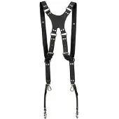 Loulex Double Strap schwarz