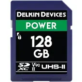 Delkin POWER UHS-II (V90) SD Speicherkarte 128GB