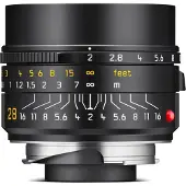 Leica 11618 Summicron-M 28 f/2 ASPH Black