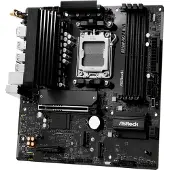 Asrock B850M Pro-A WiFi, AMD, Sockel AM5, AMD Ryzen 7000 Series, AMD Ryzen 8000 Series, AMD Ryzen 9000 Series, Sockel AM5, DDR5-SDRAM, 256 GB