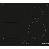 Bosch Serie 4 PWP611BB5E, Schwarz, Integriert, 60 cm, Zonen-Induktionskochfeld, Glaskeramik, 4 Zone(n)