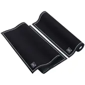 Monouso - Schwarz Küchenhandtuch Mit Weisser-Rand 40x64 cm P64cm (10 Stück)