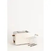 Create Pack TOAST RETRO Klein Toaster für breite Scheiben + 2 SANDWICHZANGEN