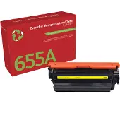 Xerox Everyday Gelb wiederaufbereiteter Toner von , kompatibel mit HP 655A (CF452A), Standardkapazität, 10500 Seiten, 10500 Seiten, Gelb, 1 Stück(e)