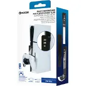 Bigben Interactive PS5SMULTICHARGE, Ladesystem, PlayStation 5 Slim, Schwarz, Weiß, Kabelgebunden