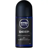 Nivea Men Deep Dry & Clean Feel Anti-Perspirant Roll-On 50 ml