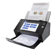 Fujitsu Dokumentenscanner N7100E, netzwerkfähig, SW/Farbe, USB, Duplex, 200/300 dpi, 25 Seiten/min, bis A4
