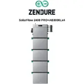 Zendure SolarFlow 2400 Pro Stromspeicher 2.4kWh - 4x AB3000L