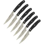 Nirosta Messerset Nirosta Edelstahl 6 Stücke
