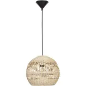 Nova Luce MARLO Pendelleuchte E27 Beige 195x30cm dimmbar 9586503
