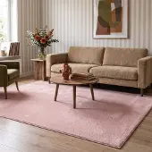 NATURL. Waschbarer Teppich - Vivid Rosa 200x280 cm
