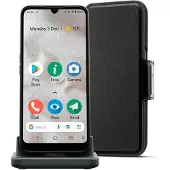 Doro 8100 Plus, 15,5 cm (6.1"), 2 GB, 32 GB, 13 MP, Android 11 Go Edition, Grau