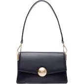 Lacoste Umhängetasche Schultertasche Flap Shoulder Bag Noir schwarz