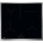 AEG TX64IC00XB, Schwarz, Integriert, 60 cm, Zonen-Induktionskochfeld, Glaskeramik, 4 Zone(n)