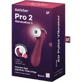 Satisfyer Pro 2 Gen3 - App-gesteuerter Druckwellen-Klitorisstimulator (rot)