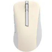 Asus Wireless Mouse MD102, rechts, Optisch, RF Wireless + Bluetooth, 1600 DPI, Beige