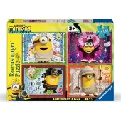Ravensburger Minions 3 Puzzle 4x100 Stü ck