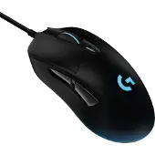 Logitech G G403 HERO, rechts, Optisch, USB Typ-A, 25600 DPI, 1 ms, Schwarz