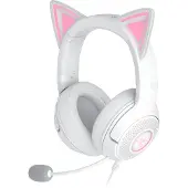Razer Kraken Kitty V2, Kabelgebunden, 20 - 20000 Hz, Gaming, 353 g, Kopfhörer, Weiß