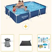 Bestway Steel Pro Rechteckig - 300x201x66 cm - 4-teilig S22727