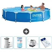 Intex Frame Pool Rund - 366x76 cm - 5-teilig S31596