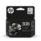 HP 308 Schwarz Original Druckerpatrone, Standardertrag, Schwarz, Tinte auf Pigmentbasis, 1 Stück(e), 160 Seiten, Einzelpackung