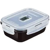 Luminarc Black Box Active rechteckig 82cl mit Deckel - 6 Stück