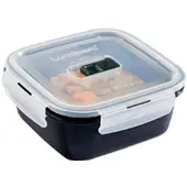 Luminarc Black Box Active quadratisch 76cl mit Deckel - 6 Stück