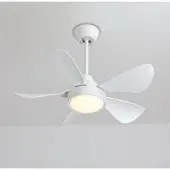 LumenXL Deckenventilator Merel weiß mit Fernbedienung inkl. LED