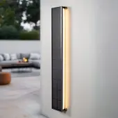 LumenXL Dimmbare Solar-Außenwandleuchte Dorien - Anthrazit