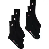 Champion Tennissocken Packung, 6 Stk. tlg. 6er-Pack, sportliche Tennissocken, mit Logoschriftzügen, aus Baumwolle