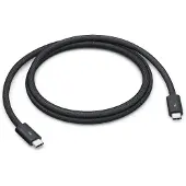 Apple MC9C4ZM/A, Männlich, Männlich, 1 m, 120 Gbit/s, Schwarz, Rund